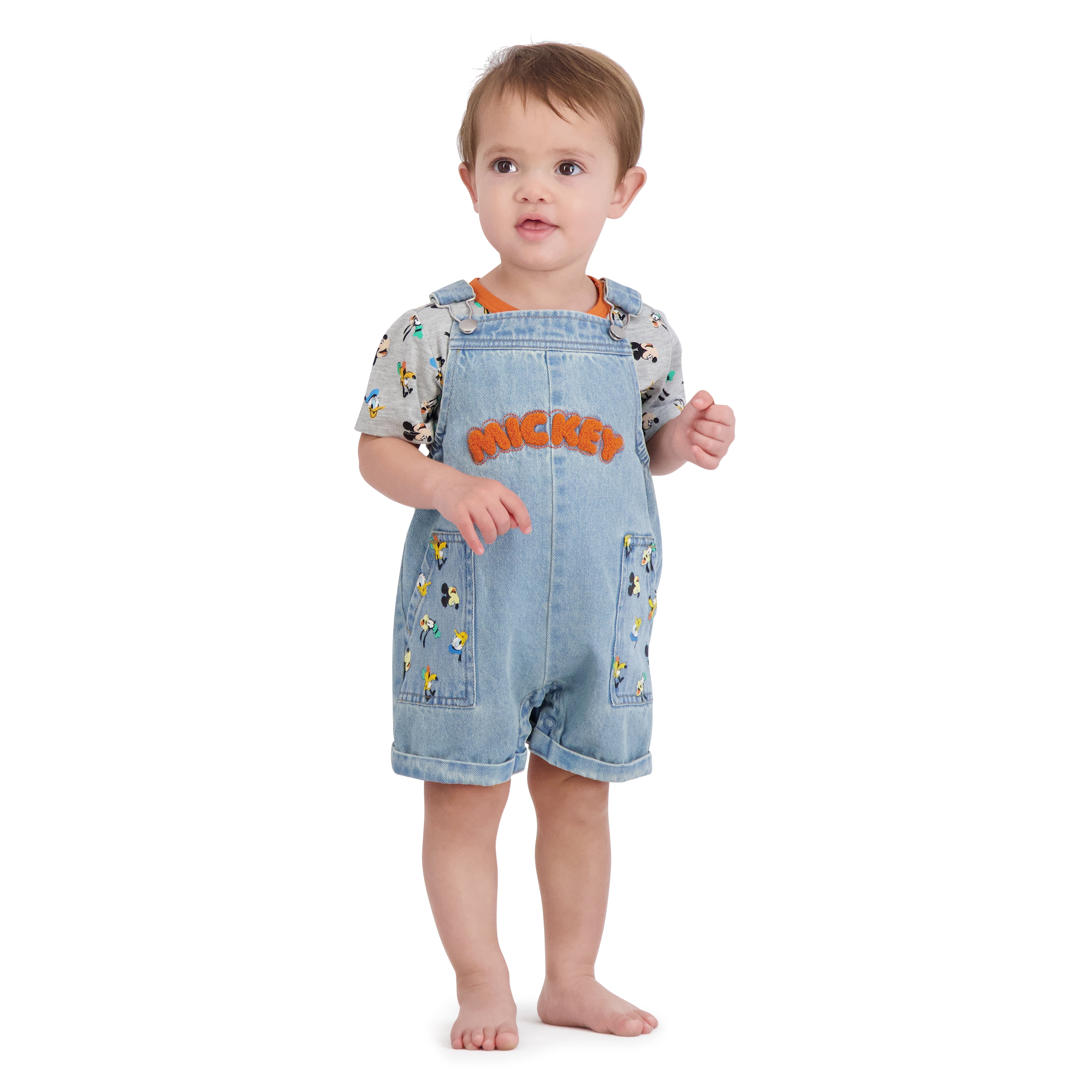 Denim Dungaree & Shirt Set - Bellies-2-Babies